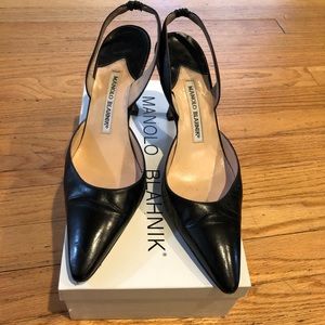 Manolo Blahnik Carolyne Slingback 👠 Heels